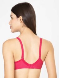 Push UP Padded Pink Comfort Fit Cotton Bra - Image 5