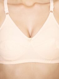 Clovia Orange Comfort Fit Cotton Bra - Image 5