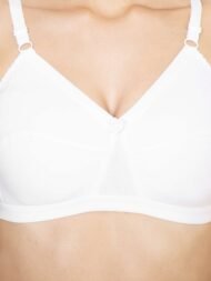 Care White Comfort Fit CottonBra - Image 6