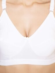 Trylo White Comfort Fit CottonBra - Image 6
