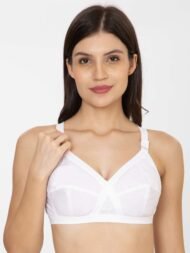 Fine CC Italian White White Comfort Fit CottonBra