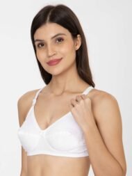 Alishan White Comfort Fit CottonBra - Image 2