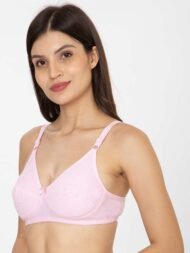 Clovia Purple Comfort Fit Cotton Bra - Image 2