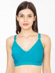 Trylo Blue Comfort Fit CottonBra