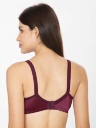 Forever Maroon Comfort Fit CottonBra - Image 5