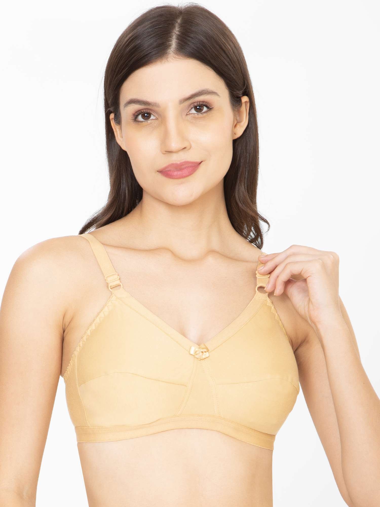 0P5A2571.jpg Care Brown Comfort Fit CottonBra - Image 1