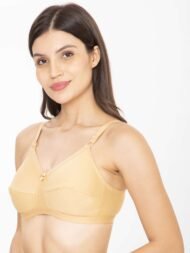 Care Brown Comfort Fit CottonBra - Image 3
