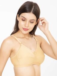 Care Brown Comfort Fit CottonBra - Image 2