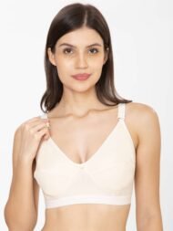 Trylo Cream Comfort Fit CottonBra