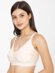 Trylo Cream Comfort Fit CottonBra - Image 3