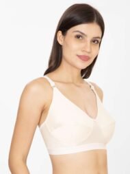 Trylo Cream Comfort Fit CottonBra - Image 2