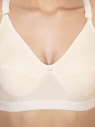 Trylo Cream Comfort Fit CottonBra - Image 5