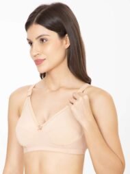 Forever Brown Comfort Fit CottonBra - Image 3