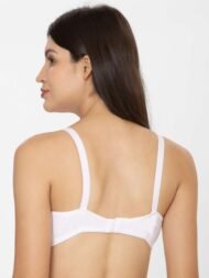Kiran White Comfort Fit CottonBra - Image 4