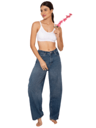 Sports Bra W/B White Comfort Fit Cotton Bra - Image 6